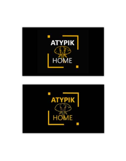 Conception logo Atypique Home